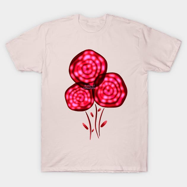 Red beetroot T-Shirt by Gerchek